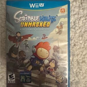Scribblenauts Unmasked for Wii U - Blue Case